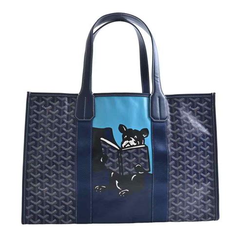 goyard bulldog tote